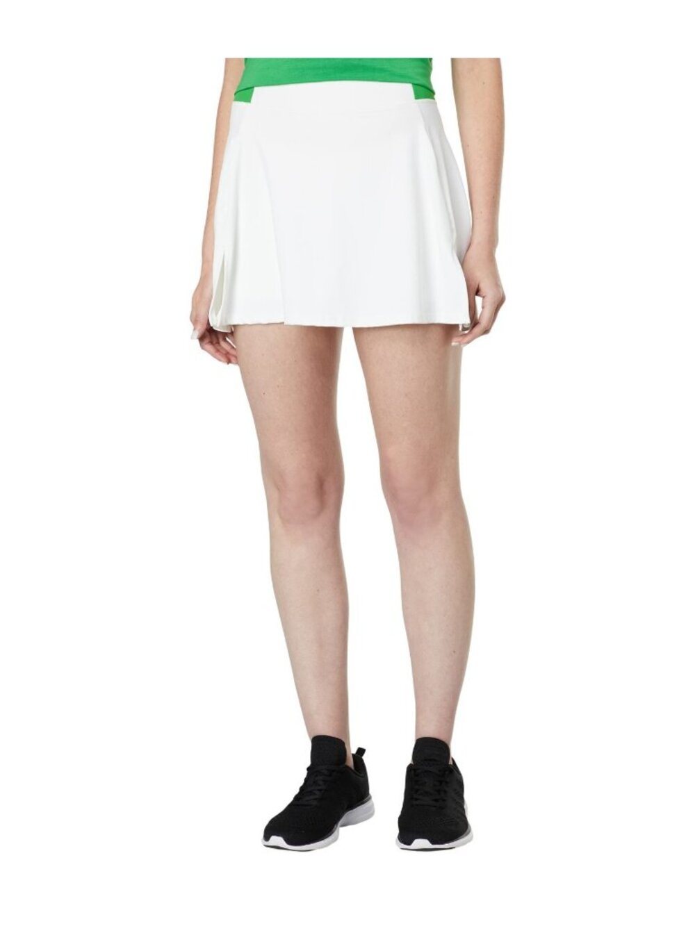 Splits59 Venus High-Waist Rigor Skort w/Logo White Green Size Small